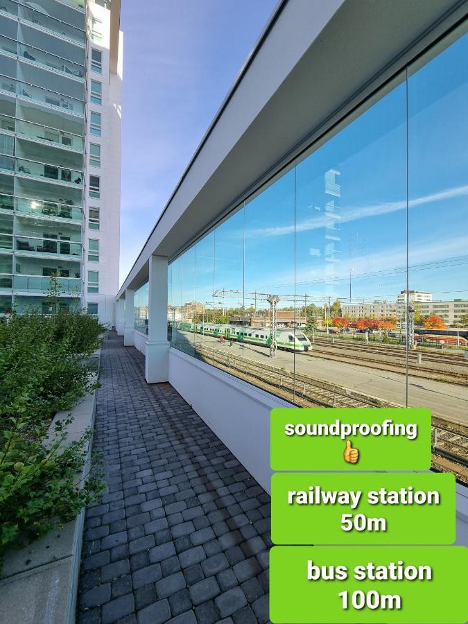 Heart Of Oulu, Studio With Parking Kültér fotó